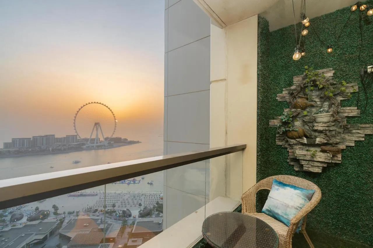 Ultimate Stay 3 Beds Jbr Beach & Dubai Ain Views 0*,