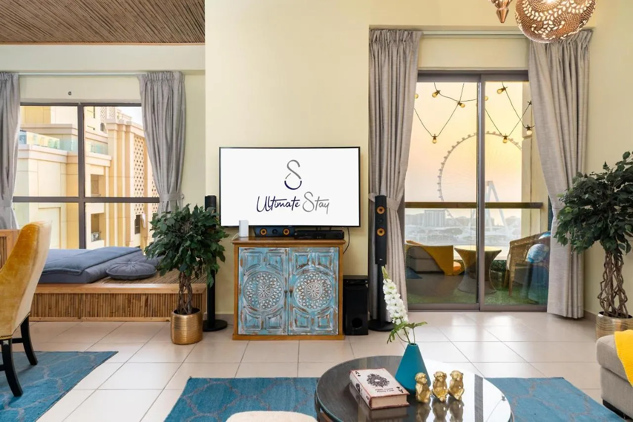 Apartamento Ultimate Stay 3 Beds Jbr Beach & Dubai Ain Views